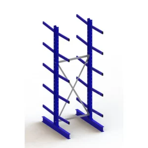 META® - KR Grundregal IPE140 doppelseitig 3000 x 1000 x 1200 RAL 5010 je 10 Kragarme