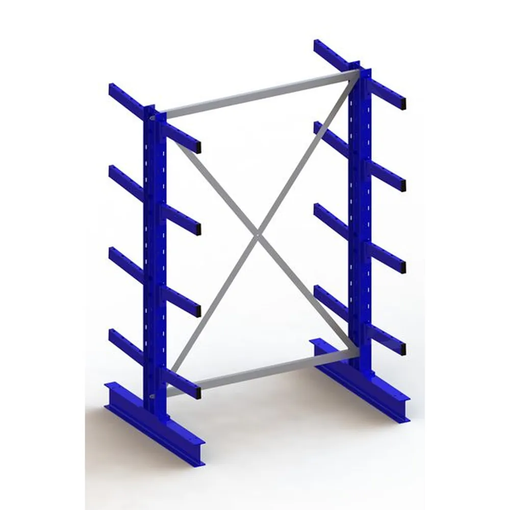 META® - KR Grundregal IPE140 doppelseitig 2000 x 1300 x 800 RAL 5010 je 8 Kragarme