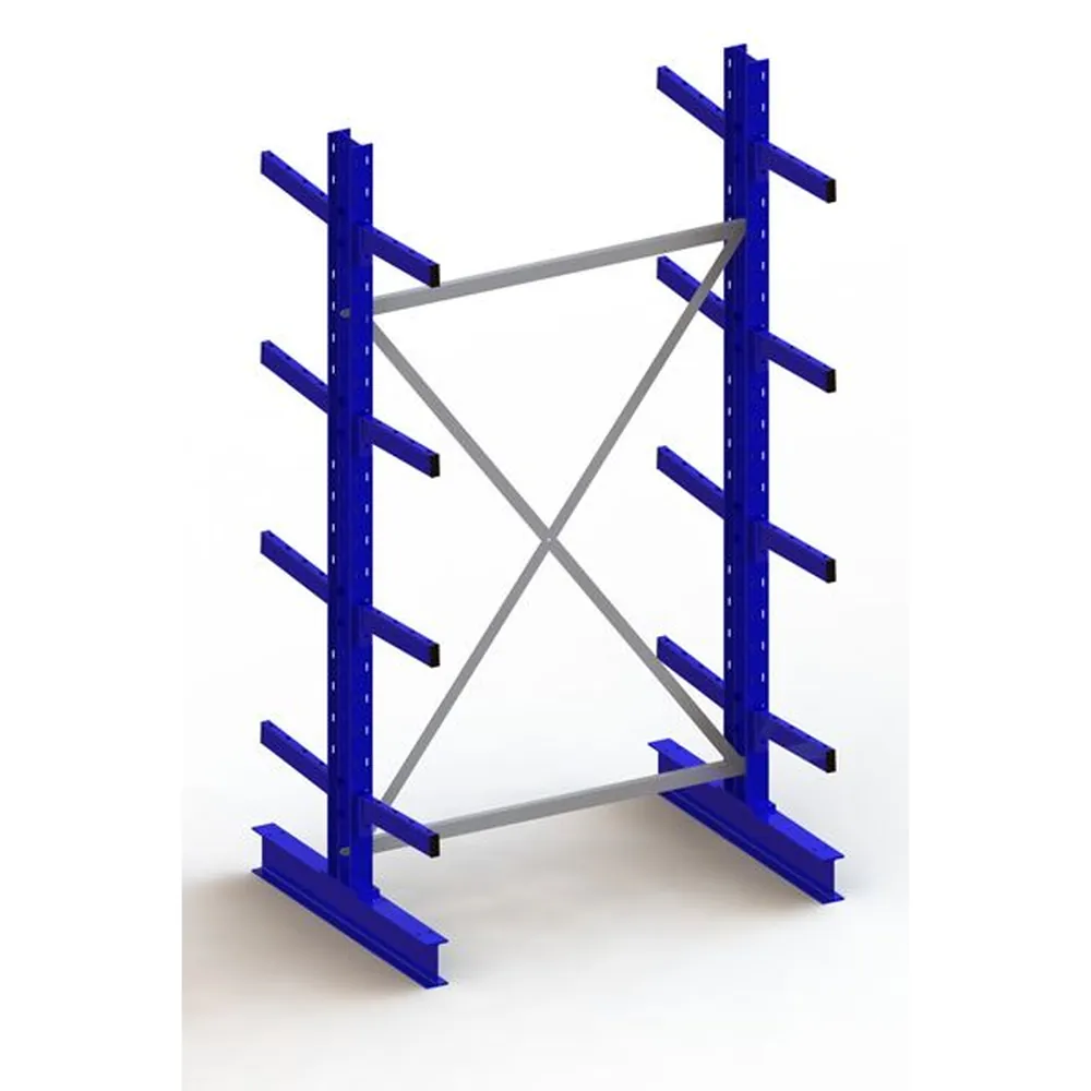 META® - KR Grundregal IPE140 doppelseitig 2500 x 1300 x 800 RAL 5010 je 8 Kragarme