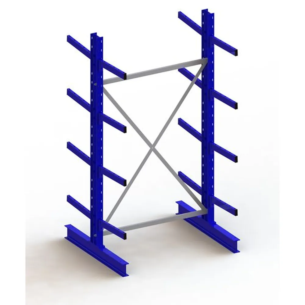 META® - KR Grundregal IPE140 doppelseitig 2500 x 1300 x 1000 RAL 5010 je 8 Kragarme