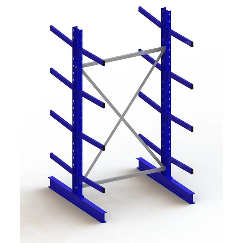 META® - KR Grundregal IPE140 doppelseitig 2500 x 1300 x 1200 RAL 5010 je 8 Kragarme