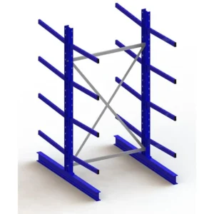META® - KR Grundregal IPE140 doppelseitig 2500 x 1300 x 1600 RAL 5010 je 8 Kragarme
