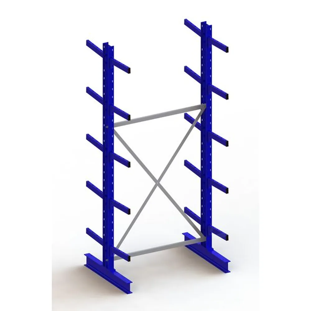META® - KR Grundregal IPE140 doppelseitig 3000 x 1300 x 800 RAL 5010 je 10 Kragarme