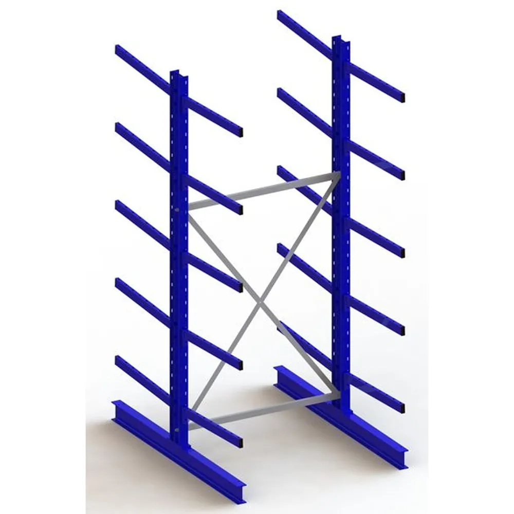 META® - KR Grundregal IPE140 doppelseitig 3000 x 1300 x 1600 RAL 5010 je 10 Kragarme