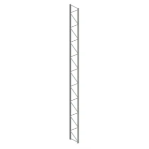 META® - Ständer 120/20 11000 x 1100mm verzinkt kpl. multipal S