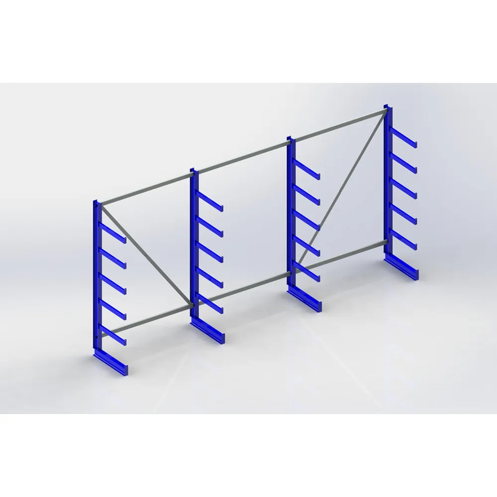 META® - KR System ATLAS ST ES 4 Ständer RAL 5010 2000x500x4050 Atlas 1350