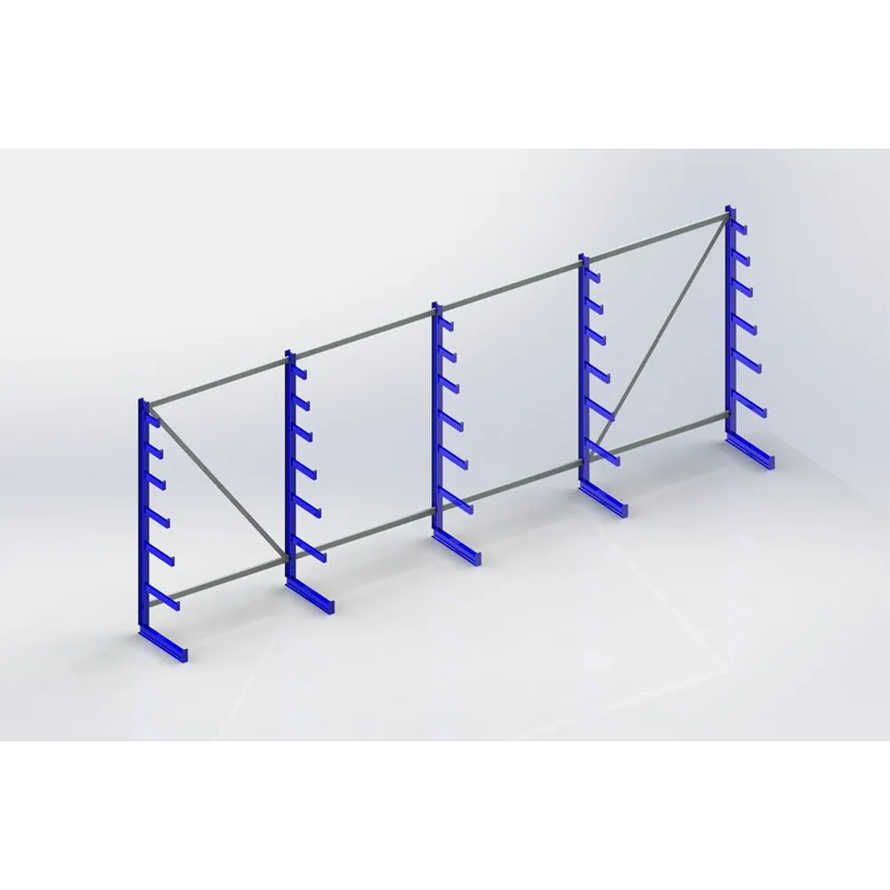 META® - L.gutreg. eins. 5x6 Arme 2000x5400x500mm Stahl geschw. 1080kg/Feld 150kg/Fach