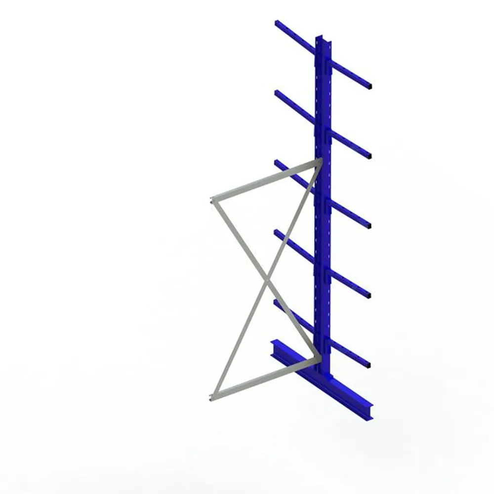 META® - Krag.reg.An.f.zweis.2x5A.3000x1000x1000 H Fuß 120 RAL 5010 12 E 2400kg 175kg/A.