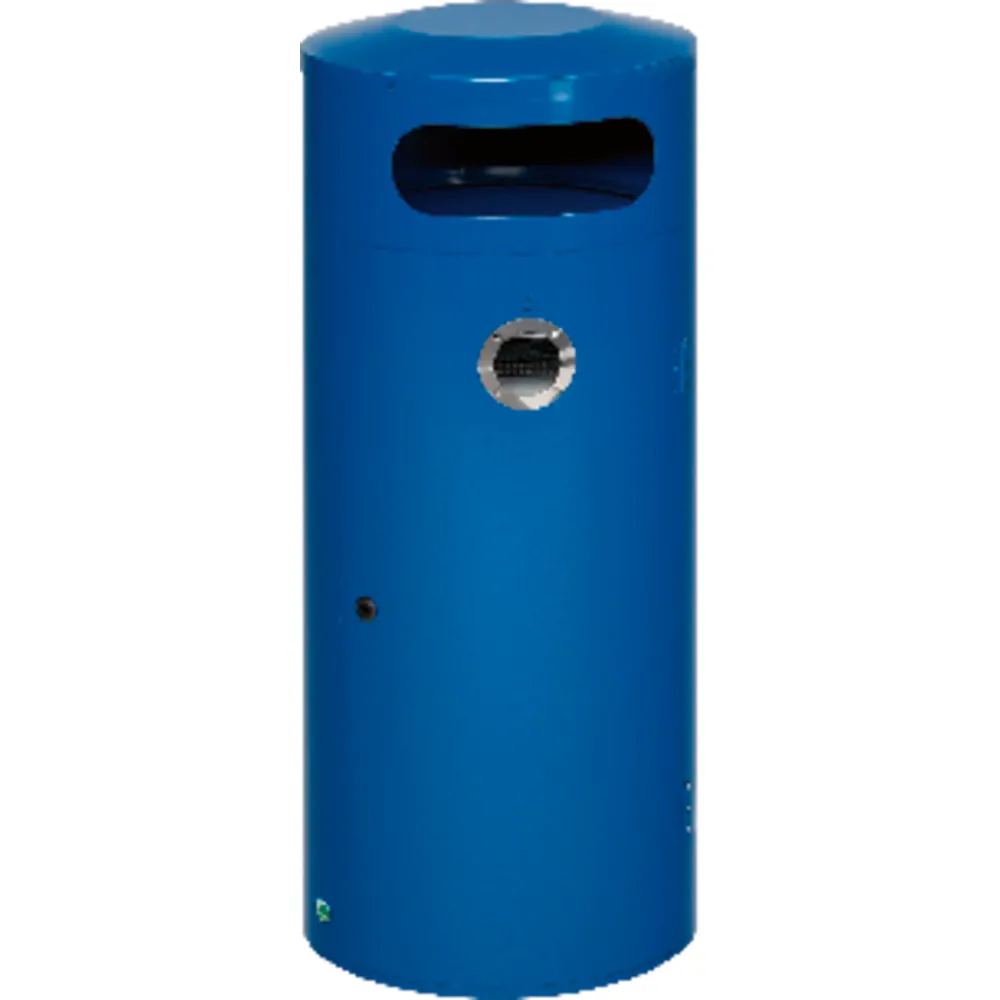 VAR® - Abfallsammler /Ascher KS 70 enzianblau RAL 5010