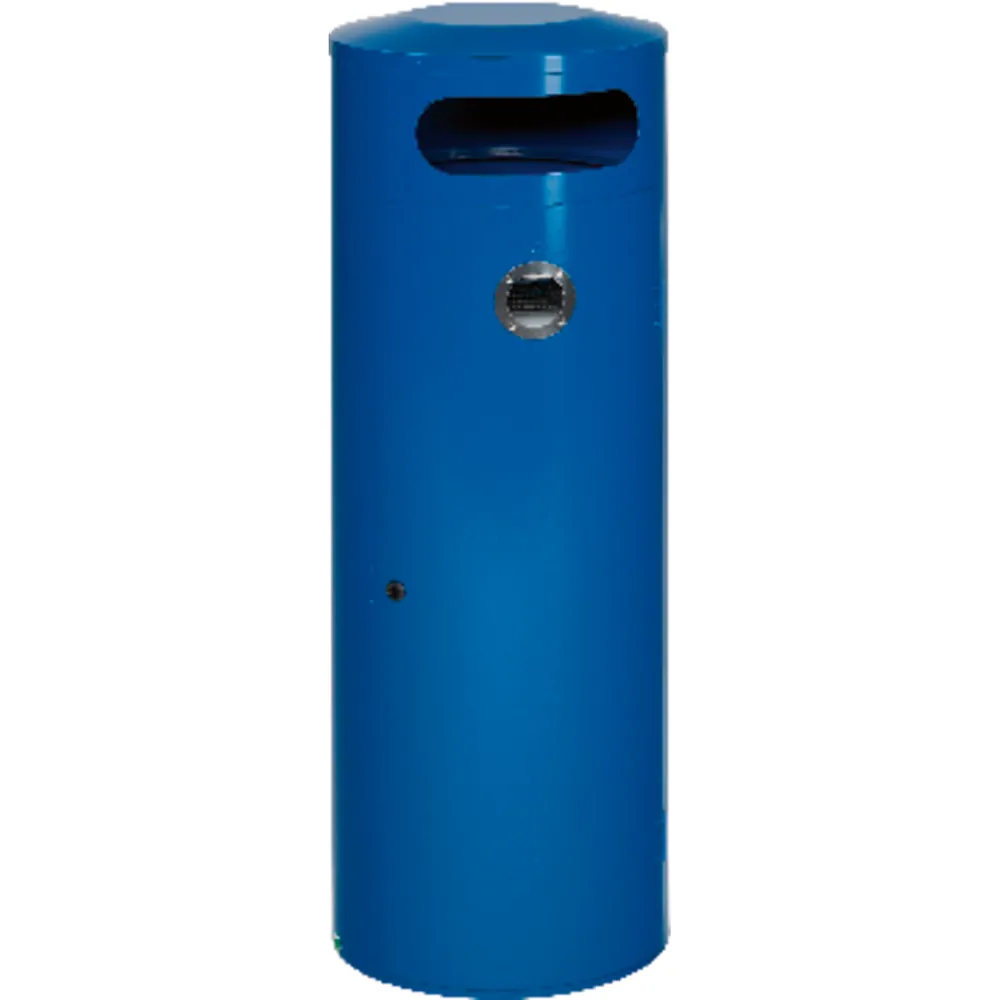 VAR® - Abfallsammler /Ascher KS 90 enzianblau RAL 5010