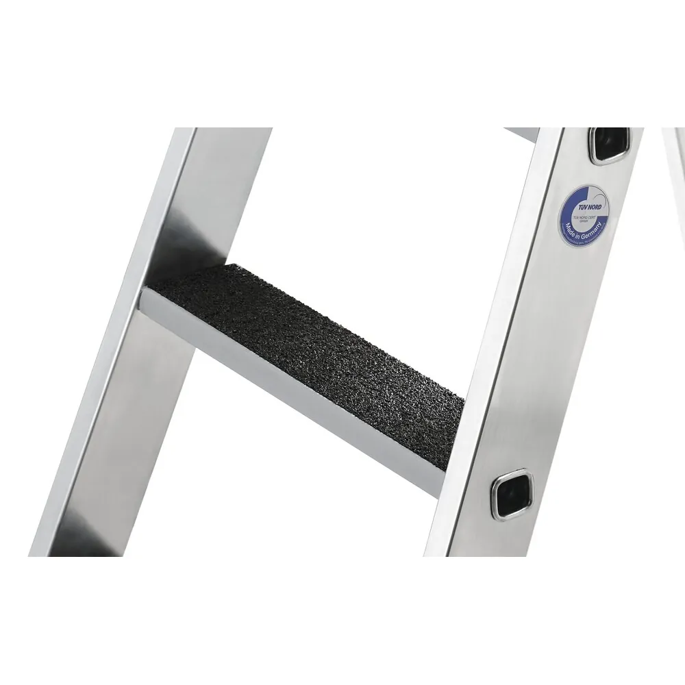 MUNK - Stufen-Stehleiter einseitig begehbar mit clip-step R13 14 Stufen