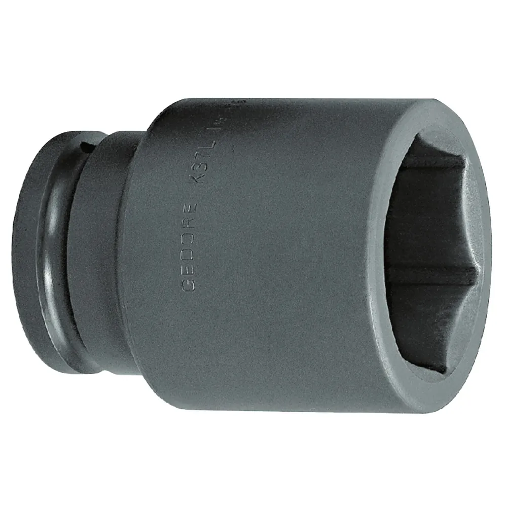 GEDORE - K 37 L 100 Kraftschraubereinsatz 1.1/2" lang 6-kant 100 mm
