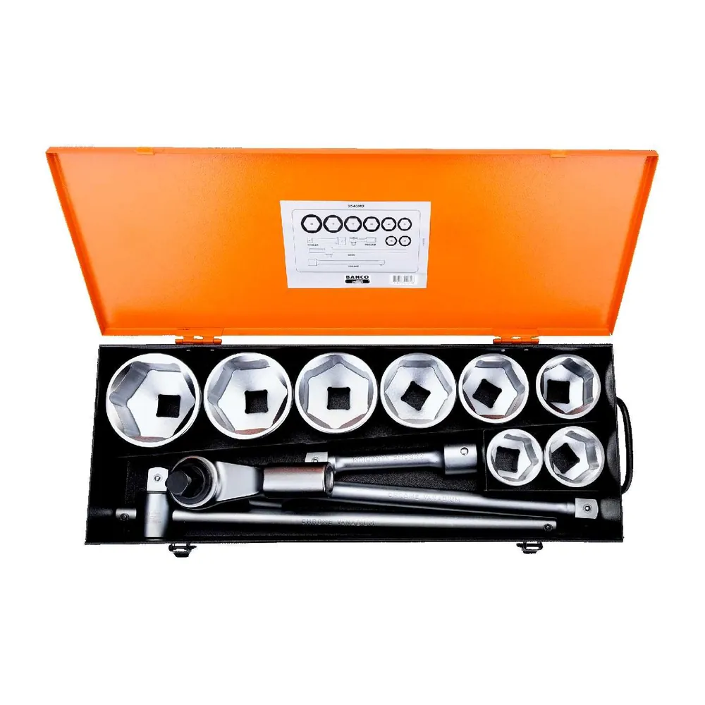 BAHCO® - Steckschlüssel-Satz 1" 12-teilig Hover Image