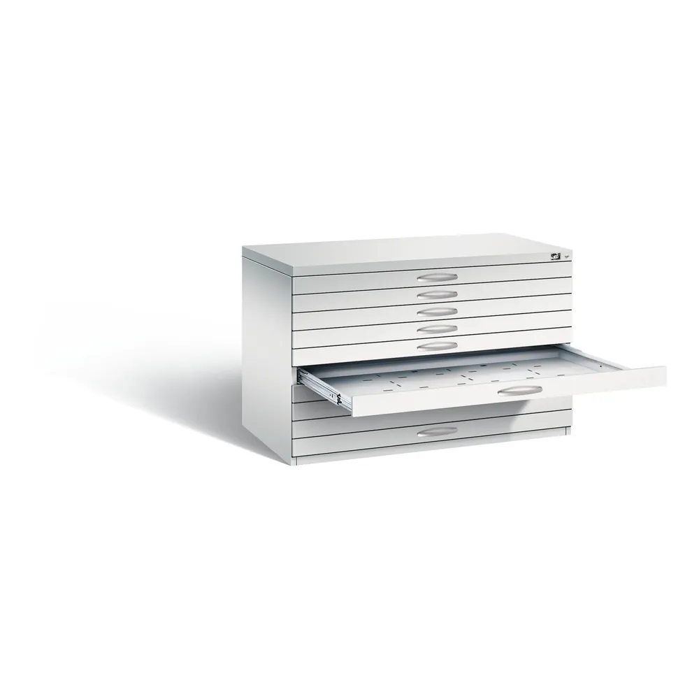 C+P - Flachablageschrank Serie 7100_7200, H760xB1100xT765mm