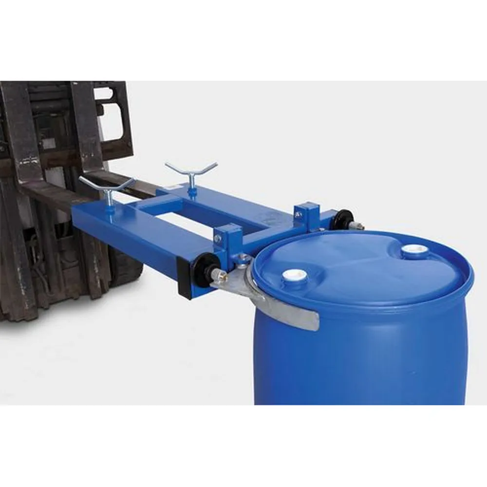 NOBRAND - Fassklammer SK-S, Stapleranbaugerät aus Stahl lackiert, für 1 x 200-l-Stahl- oder Kunststofffass