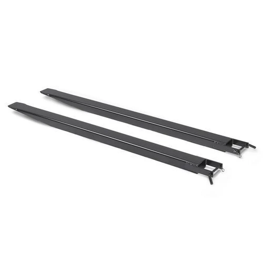 NOBRAND - Gabelverlängerung, 2400 mm, für das Zinkenmaß 80 x 40 mm, schwarz