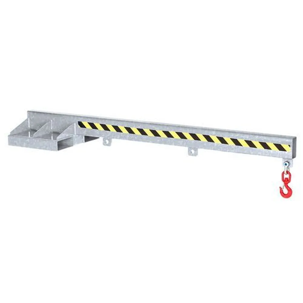 NOBRAND - Lastarm, 2400 mm, Traglast 500 - 5000 kg, verzinkt