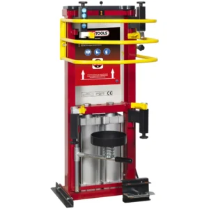 KSTOOLS® - Druckluft-Stand-Federspanner mit Doppel-Zylinder inkl. Adapterplatte