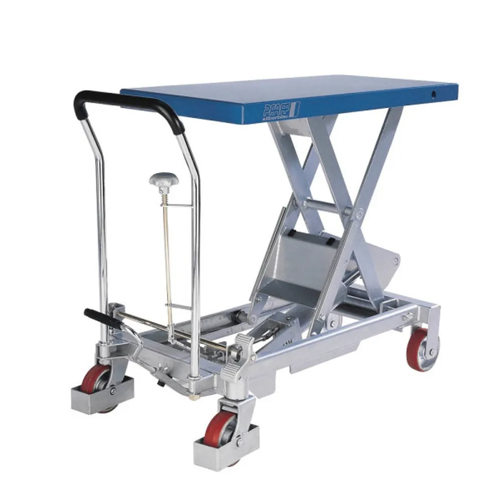 PFAFF - Scherenhubwagen 750 kg PUR/PUR