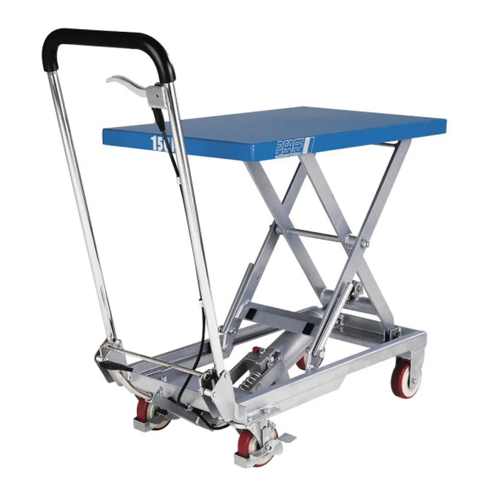 PFAFF - Scherenhubwagen 150 kg PUR/PUR