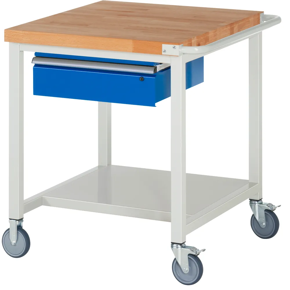 RAU. - Fahrbare Werkbank Modell 8477, 1250 x 900mm