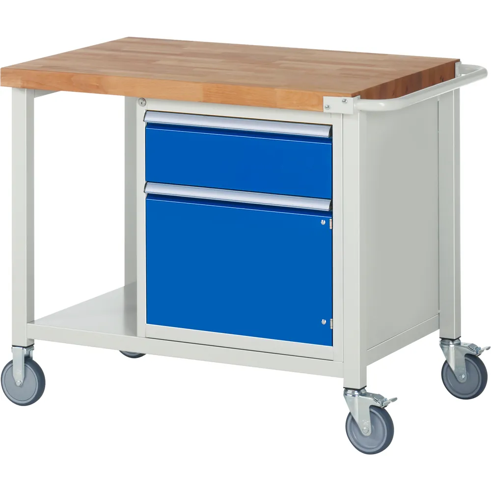RAU. - Fahrbare Werkbank Modell 8152, 1000 x 700mm
