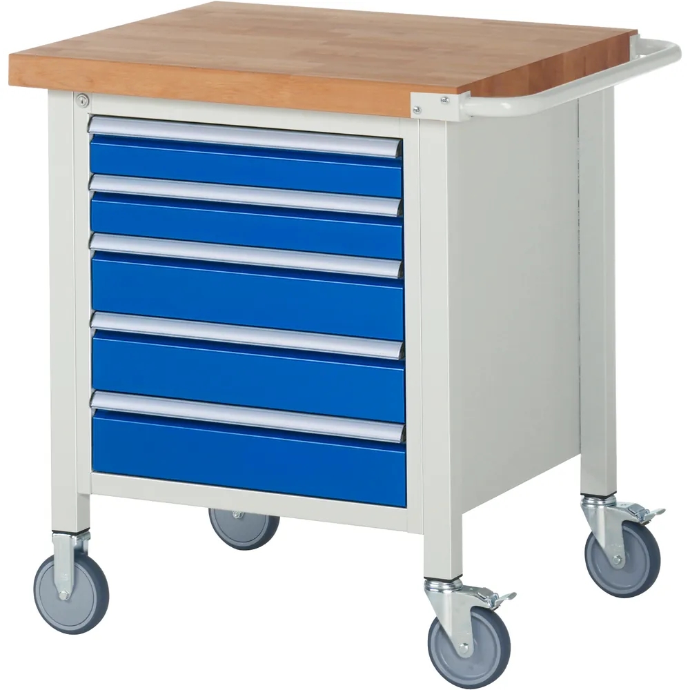 RAU. - Fahrbare Werkbank Modell 8171, 750 x 700mm