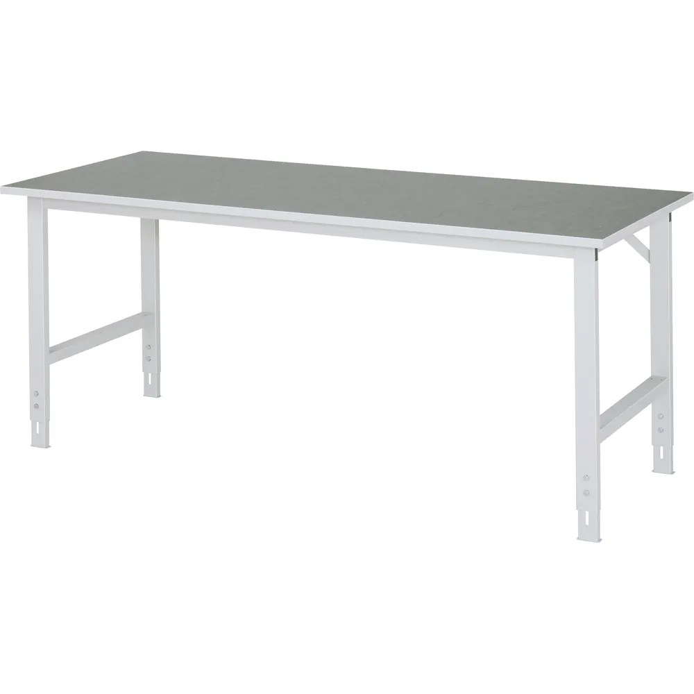 RAU. - Arbeitstisch Tom, Linoleumplatte 2000 x 800mm