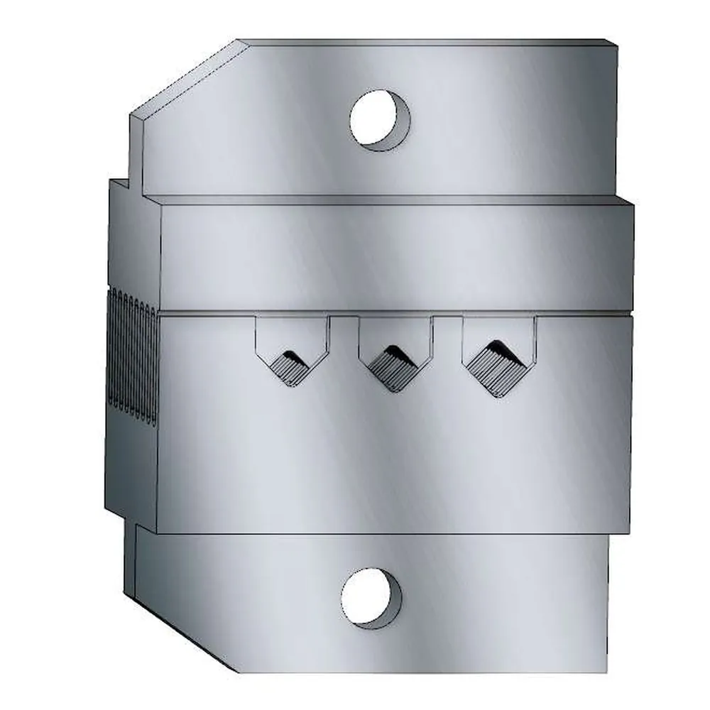 RENNSTEIG - Spezial-Crimpeinsatz für Aderendhülsen, max. Crimp-Länge 20 mm, 2,5 mm² / 4,0 mm² / 6,0 mm², Systemmaß 22 mm