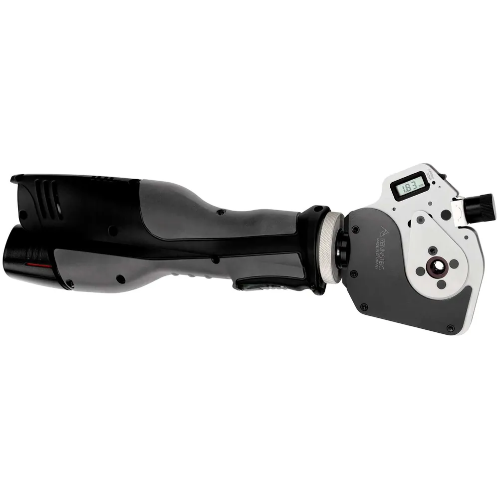 RENNSTEIG - Akku-hydraulisches Crimpgerät HC 20.2 im Koffer (EU)