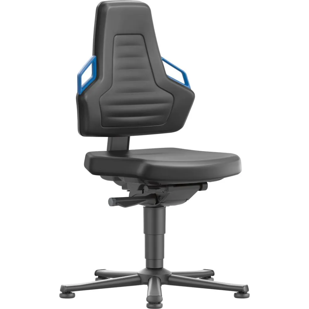 bimos - Stuhl Nexxit 1 Gleiter Kunstleder Griff blau