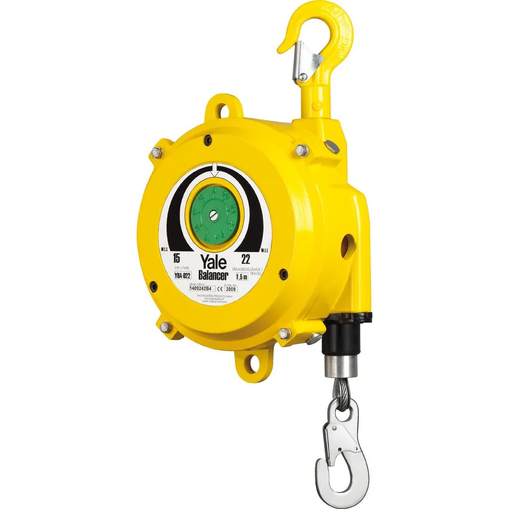 YALE - Balancer YBF - Gewichtsausgleicher 4.5-9 kg, 2.3 m Seilauszugslänge