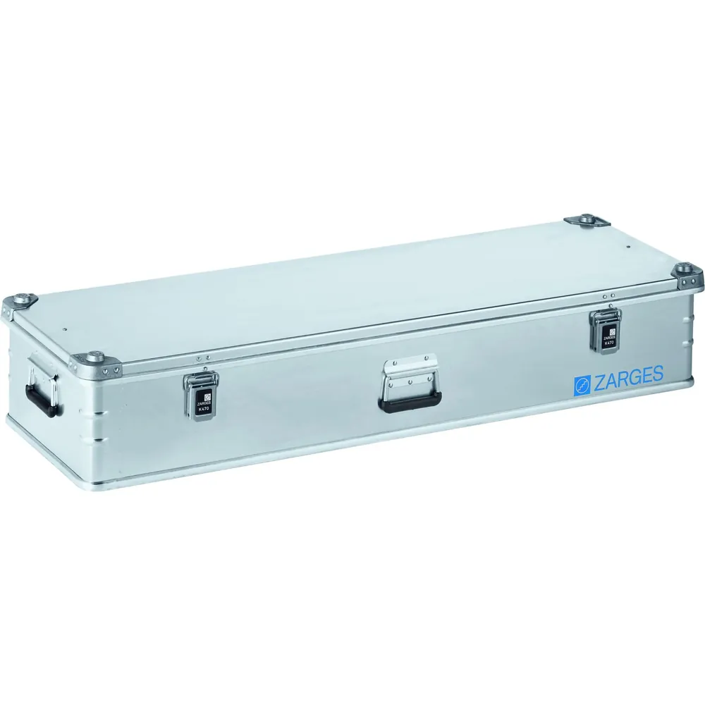 ZARGES - Alukiste K470 L1400xB450xH250mm, innen L1350xB400xH220mm, 119l