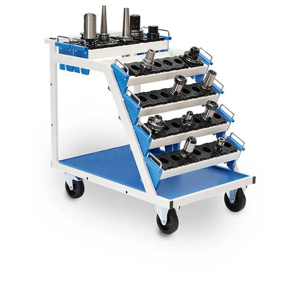 bedrunka+hirth - CNC-Transportwagen, inkl. 6 x CNC-Werkzeugaufnahmeträger 600 (WAT)